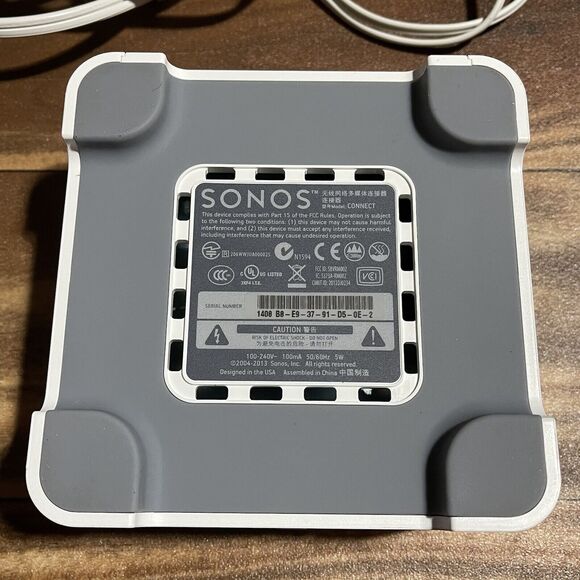 Sonos Connect S1 Generation 1 White Wireless Music Media Streaming Player - Picture 10 of 13